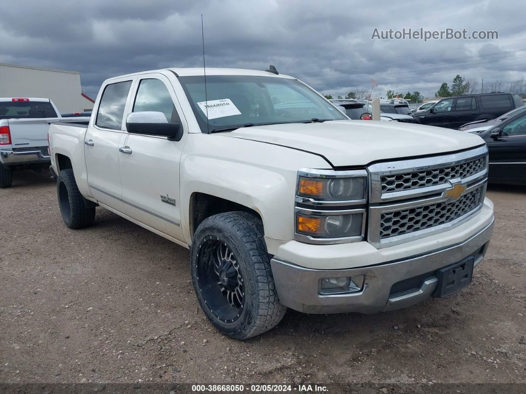 2015 Chevrolet Silverado 1500 1lz White vin: 3GCPCSEC8FG388166