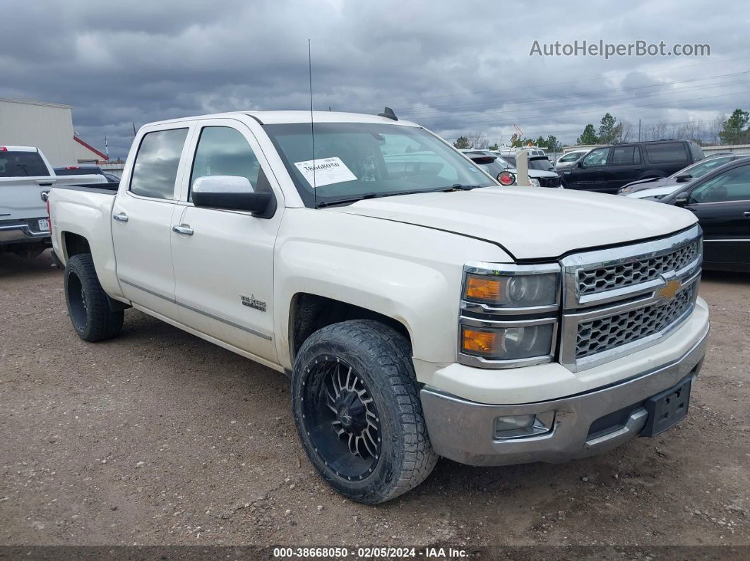 2015 Chevrolet Silverado 1500 1lz White vin: 3GCPCSEC8FG388166