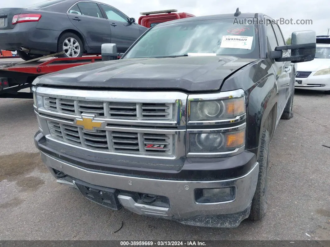 2015 Chevrolet Silverado 1500 2lz Gray vin: 3GCPCSECXFG482937