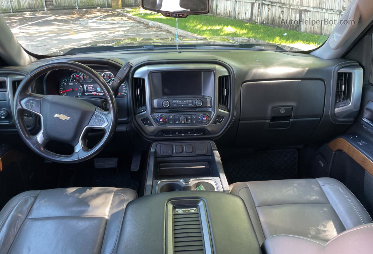 2018 Chevrolet Silverado C1500 Ltz Black vin: 3GCPCSECXJG277384