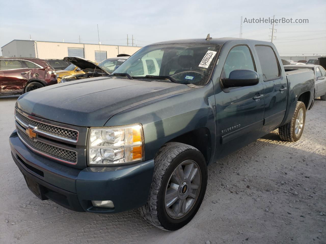 2012 Chevrolet Silverado C1500 Ltz Синий vin: 3GCPCTE22CG207443