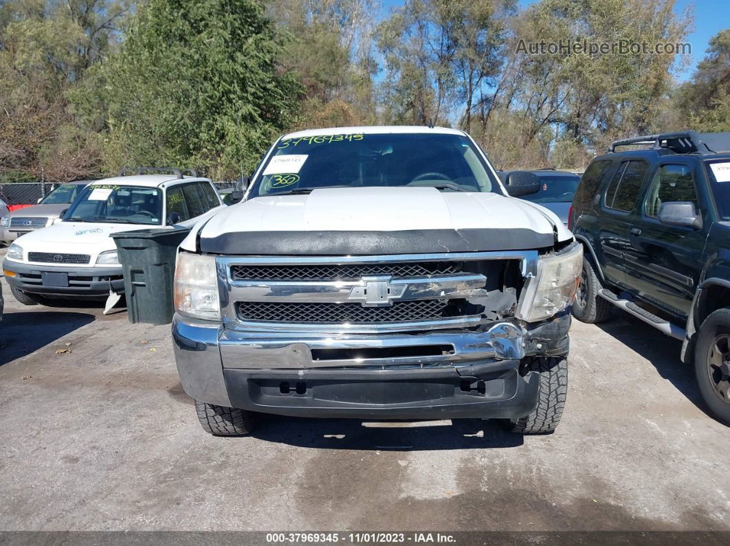 2012 Chevrolet Silverado 1500 Ls White vin: 3GCPKREA2CG150982