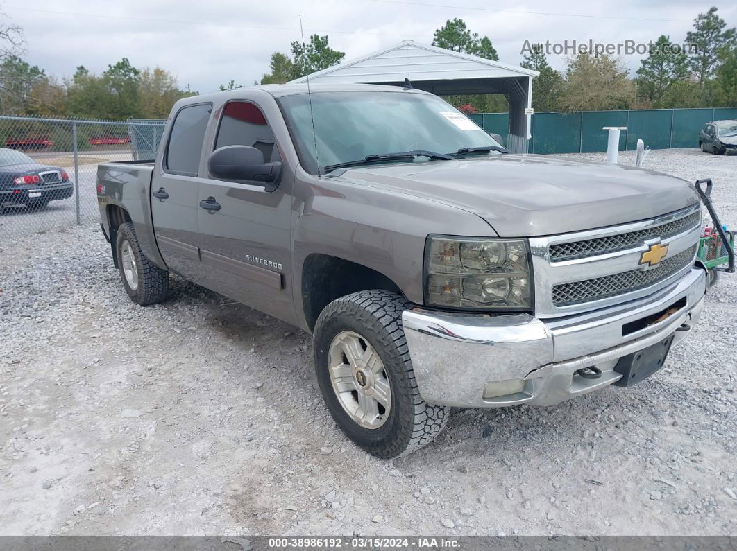 2013 Chevrolet Silverado 1500 Lt Коричневый vin: 3GCPKSE27DG343548