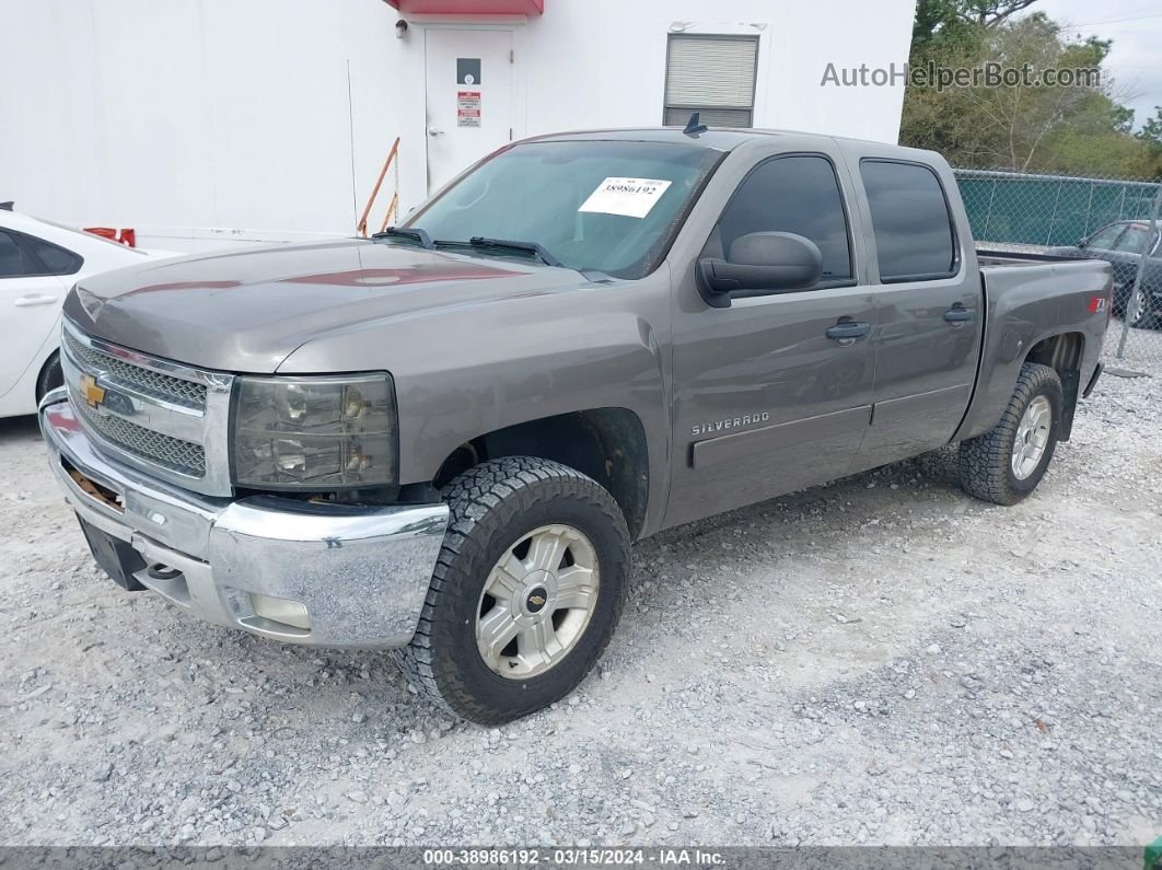 2013 Chevrolet Silverado 1500 Lt Коричневый vin: 3GCPKSE27DG343548