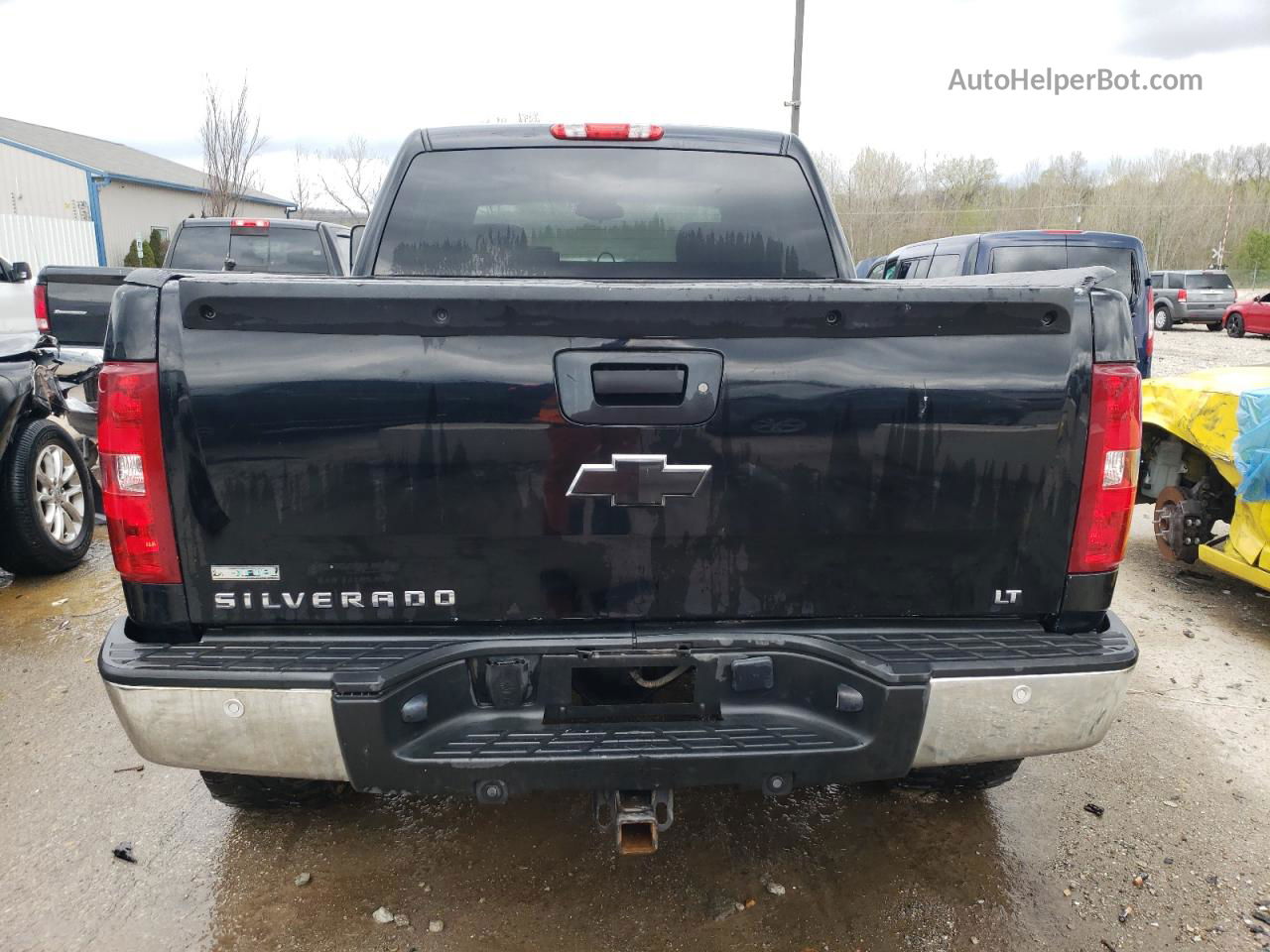 2012 Chevrolet Silverado K1500 Lt Black vin: 3GCPKSE70CG141225