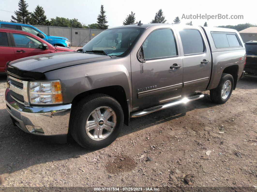 2012 Chevrolet Silverado 1500 Lt Коричневый vin: 3GCPKSE70CG239915