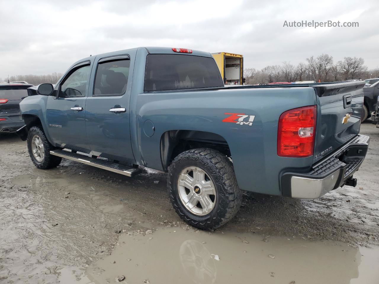 2012 Chevrolet Silverado K1500 Lt Синий vin: 3GCPKSE70CG255483