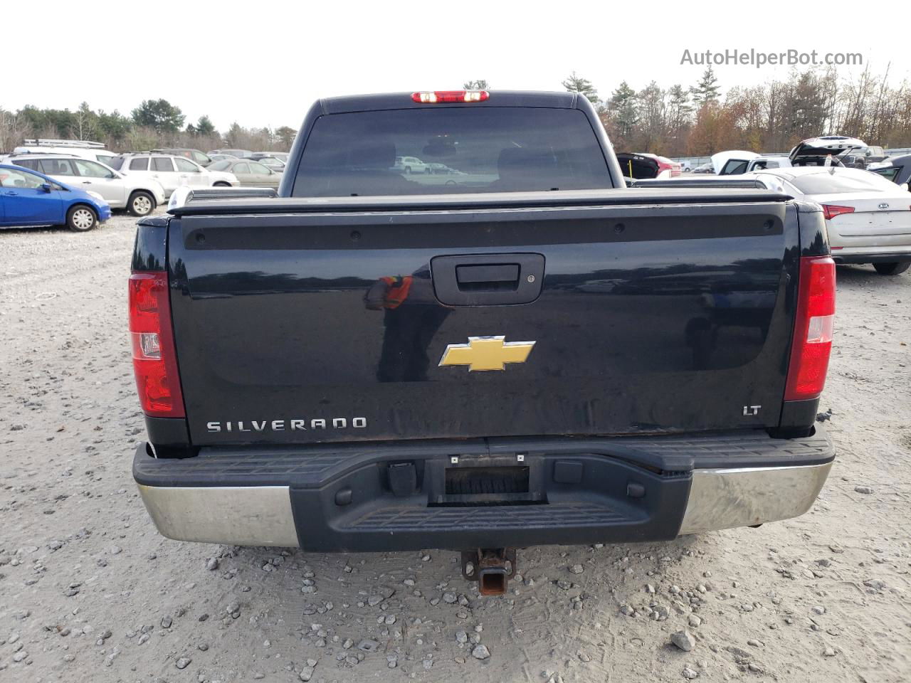 2013 Chevrolet Silverado K1500 Lt Black vin: 3GCPKSE70DG220072