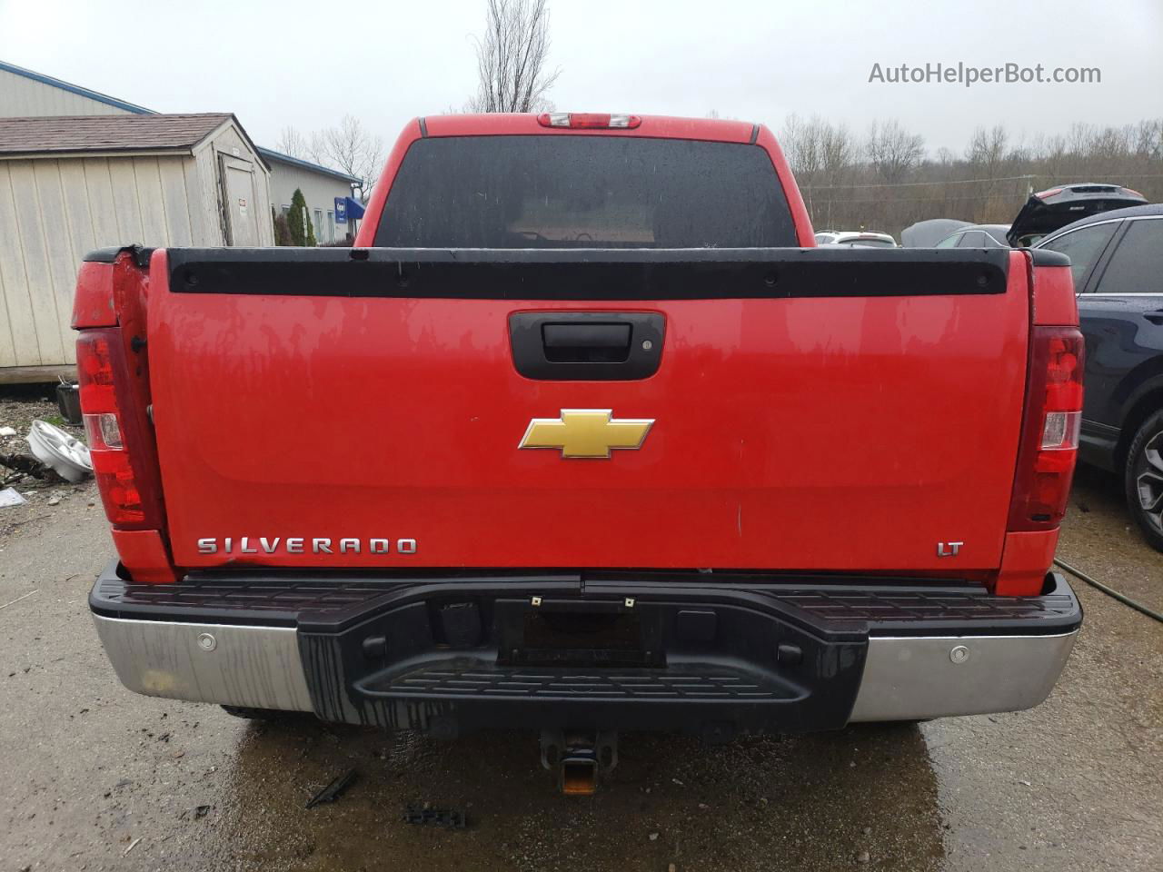 2013 Chevrolet Silverado K1500 Lt Красный vin: 3GCPKSE70DG230200