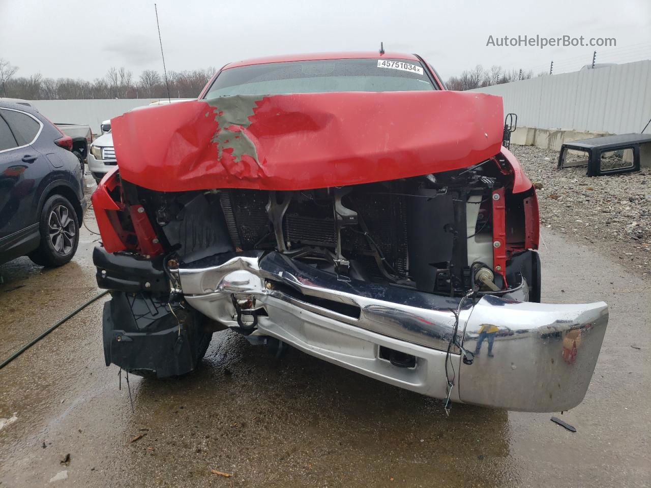 2013 Chevrolet Silverado K1500 Lt Red vin: 3GCPKSE70DG230200