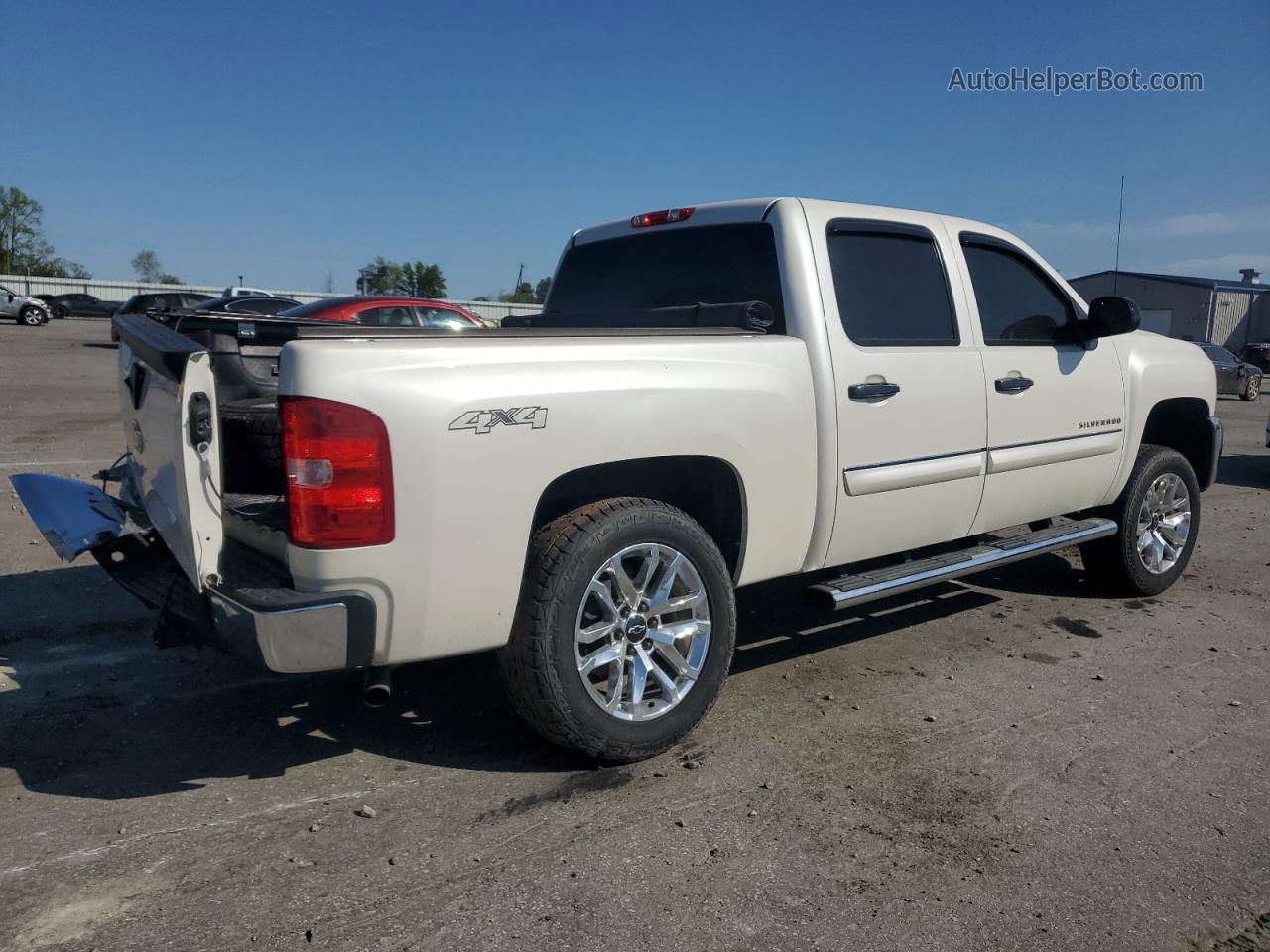 2013 Chevrolet Silverado K1500 Lt Белый vin: 3GCPKSE70DG302819