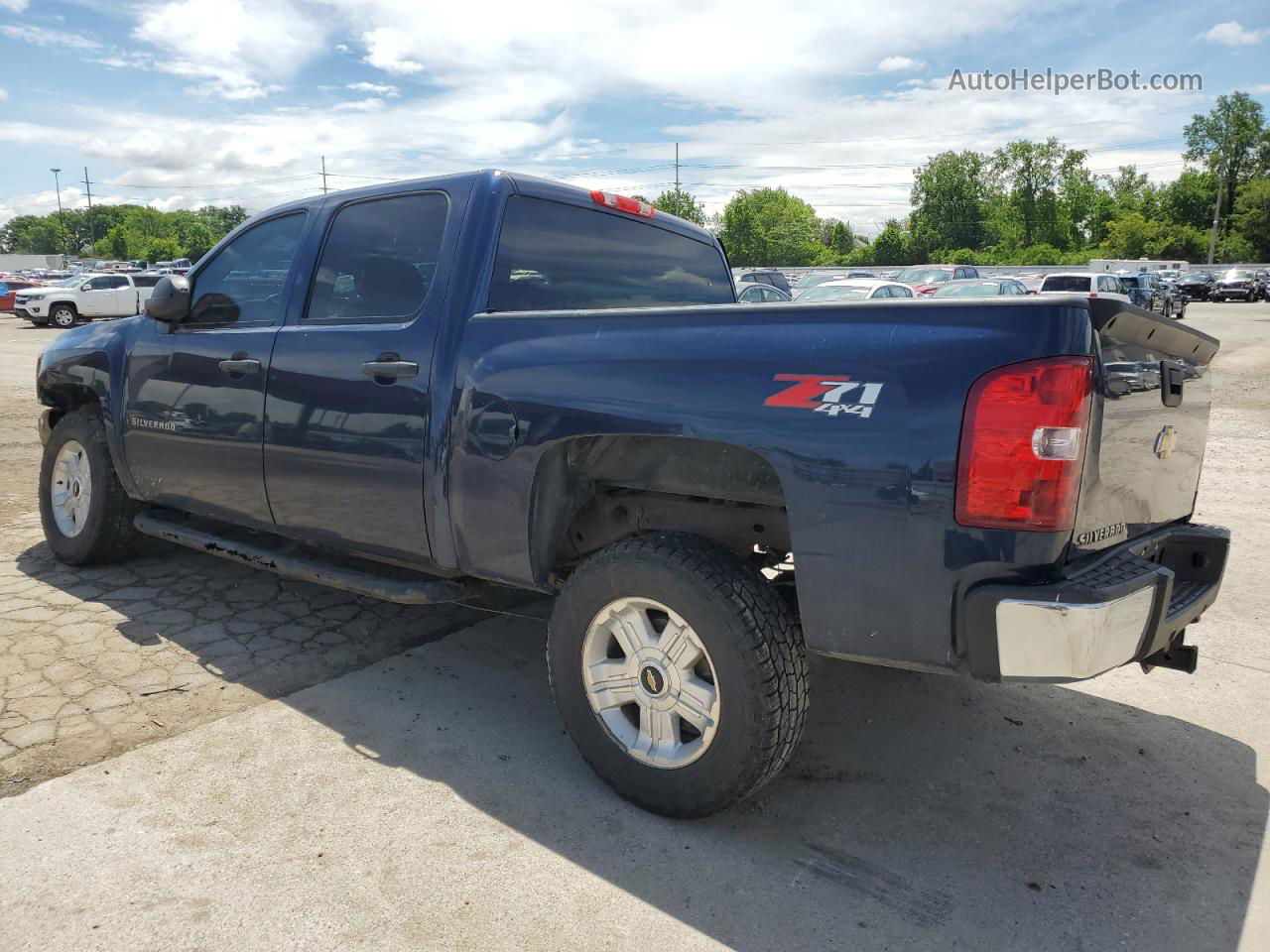 2012 Chevrolet Silverado K1500 Lt Blue vin: 3GCPKSE71CG257534