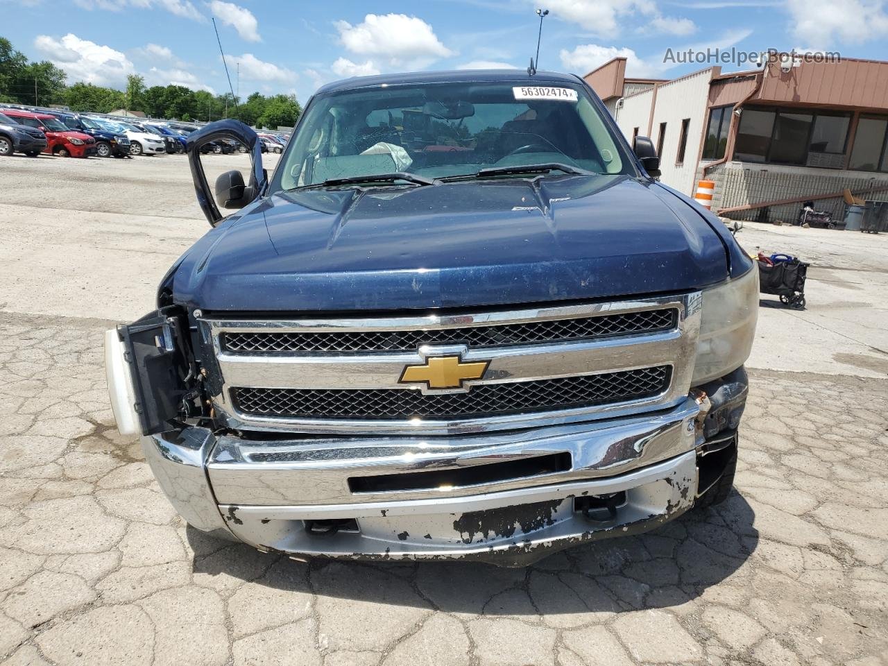 2012 Chevrolet Silverado K1500 Lt Blue vin: 3GCPKSE71CG257534