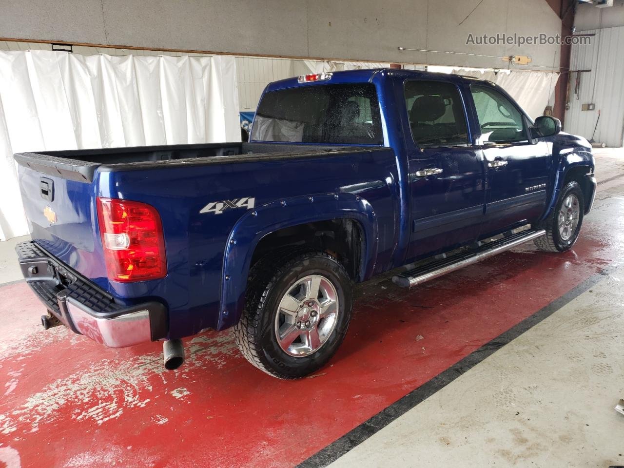 2013 Chevrolet Silverado K1500 Lt Blue vin: 3GCPKSE71DG166684