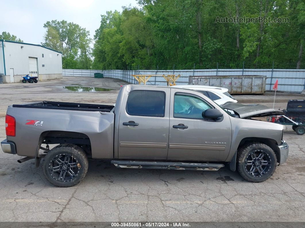 2013 Chevrolet Silverado 1500 Lt Gray vin: 3GCPKSE71DG274870