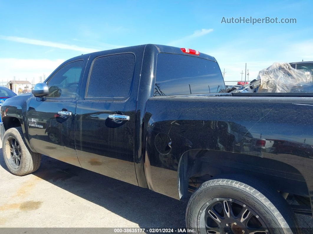 2013 Chevrolet Silverado 1500 Lt Black vin: 3GCPKSE71DG282256