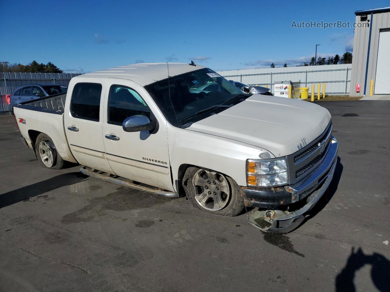 2012 Chevrolet Silverado K1500 Lt Белый vin: 3GCPKSE72CG212358