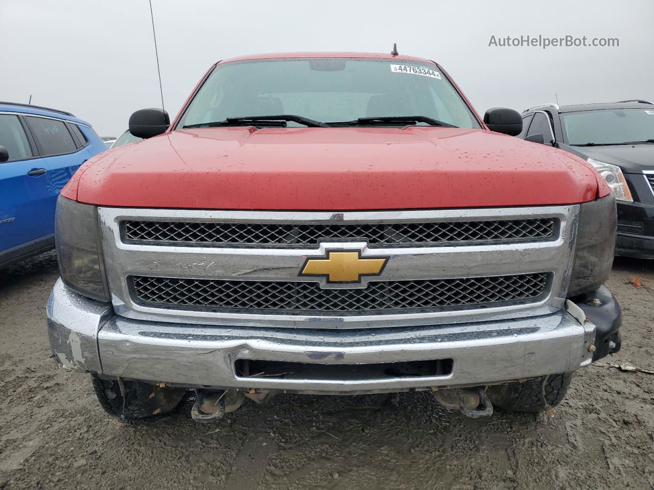 2012 Chevrolet Silverado K1500 Lt Red vin: 3GCPKSE72CG250852