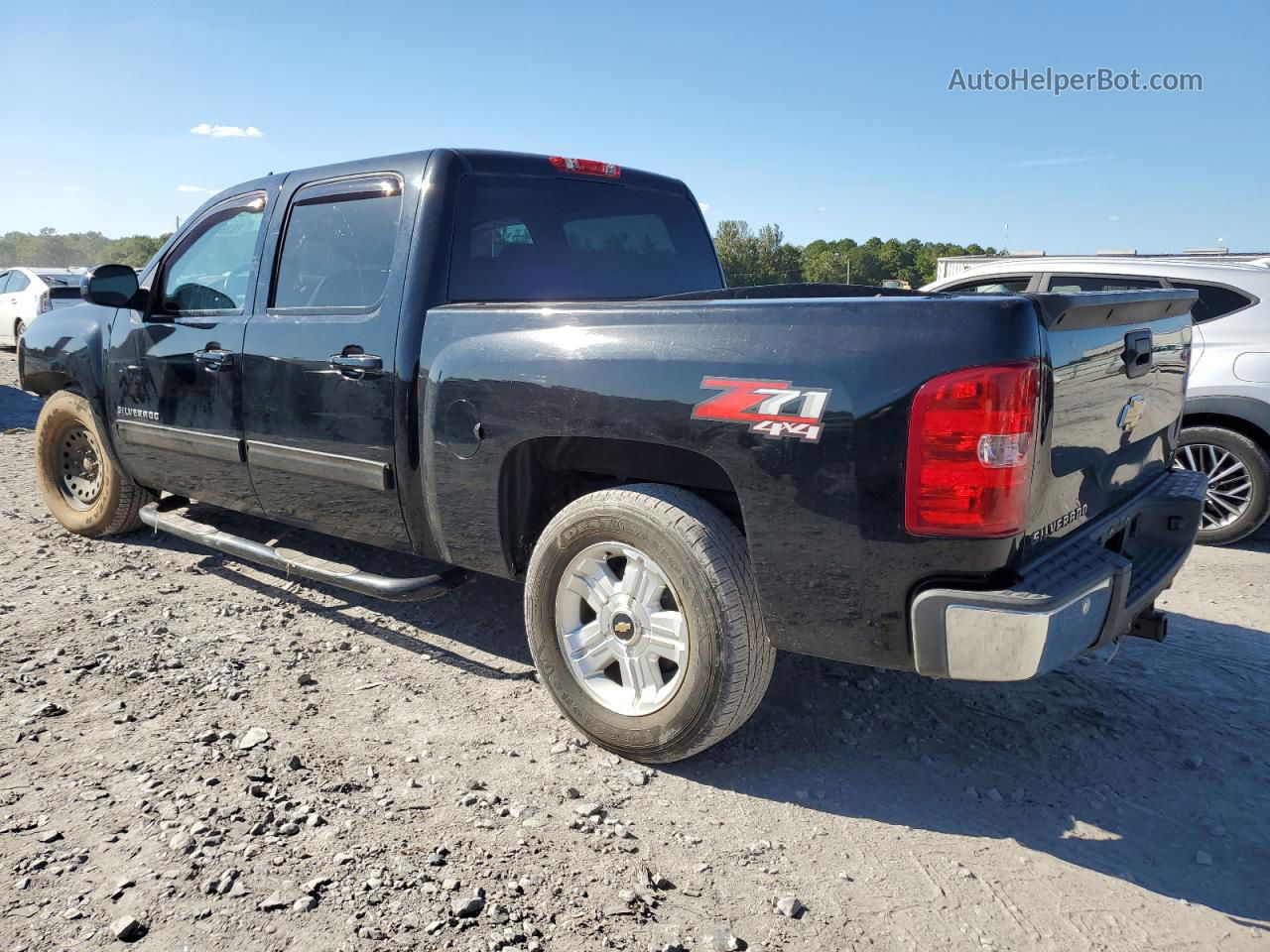 2013 Chevrolet Silverado K1500 Lt Black vin: 3GCPKSE72DG284873