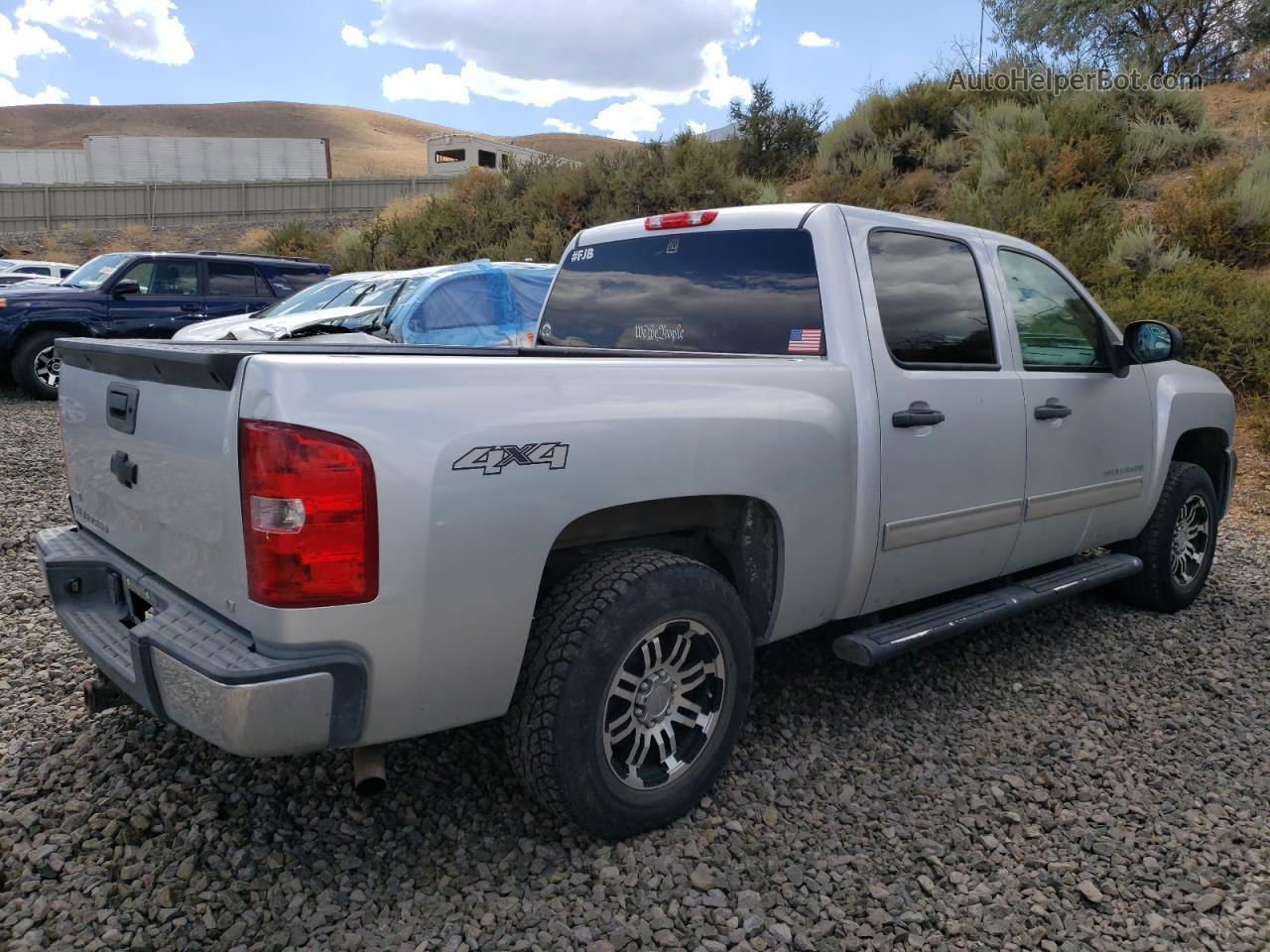 2012 Chevrolet Silverado K1500 Lt Silver vin: 3GCPKSE73CG145849