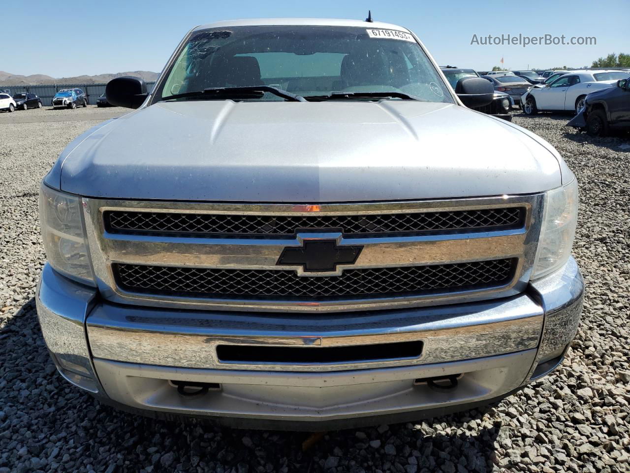 2012 Chevrolet Silverado K1500 Lt Silver vin: 3GCPKSE73CG145849