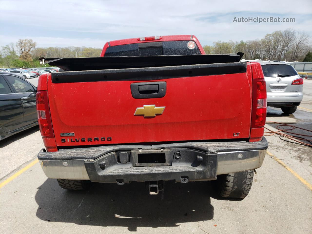 2012 Chevrolet Silverado K1500 Lt Red vin: 3GCPKSE73CG174395