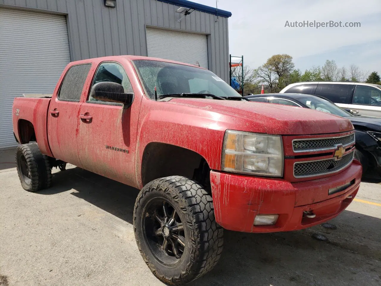 2012 Chevrolet Silverado K1500 Lt Red vin: 3GCPKSE73CG174395