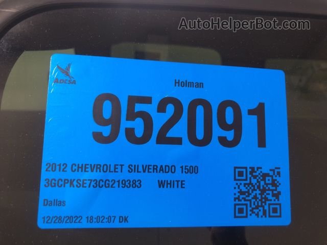 2012 Chevrolet Silverado 1500 Lt Неизвестно vin: 3GCPKSE73CG219383