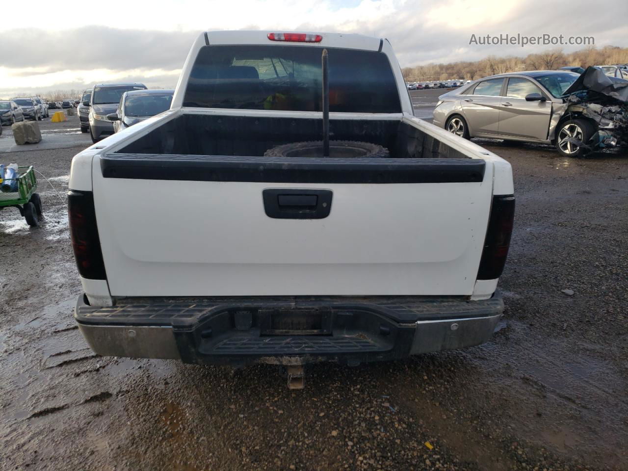 2012 Chevrolet Silverado K1500 Lt White vin: 3GCPKSE73CG274464