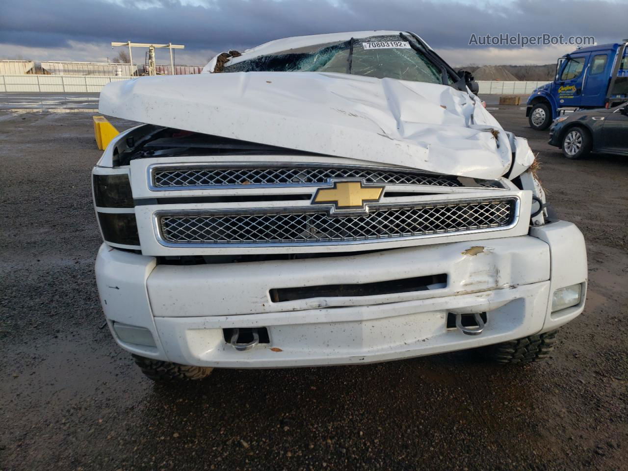 2012 Chevrolet Silverado K1500 Lt White vin: 3GCPKSE73CG274464