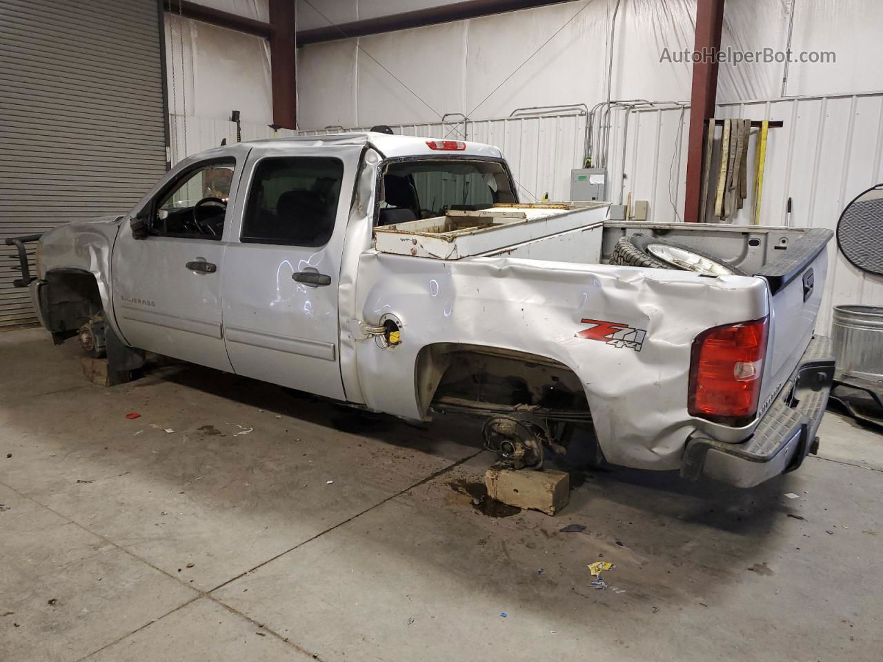 2013 Chevrolet Silverado K1500 Lt Silver vin: 3GCPKSE73DG177881