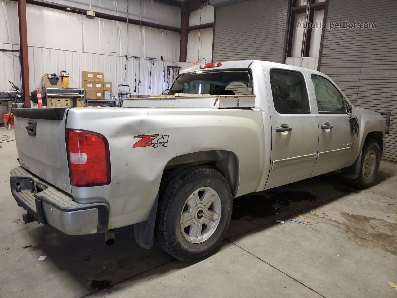 2013 Chevrolet Silverado K1500 Lt Silver vin: 3GCPKSE73DG177881