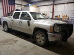 2013 Chevrolet Silverado K1500 Lt Silver vin: 3GCPKSE73DG177881