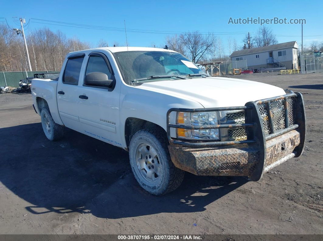 2013 Chevrolet Silverado 1500 Lt White vin: 3GCPKSE73DG359970