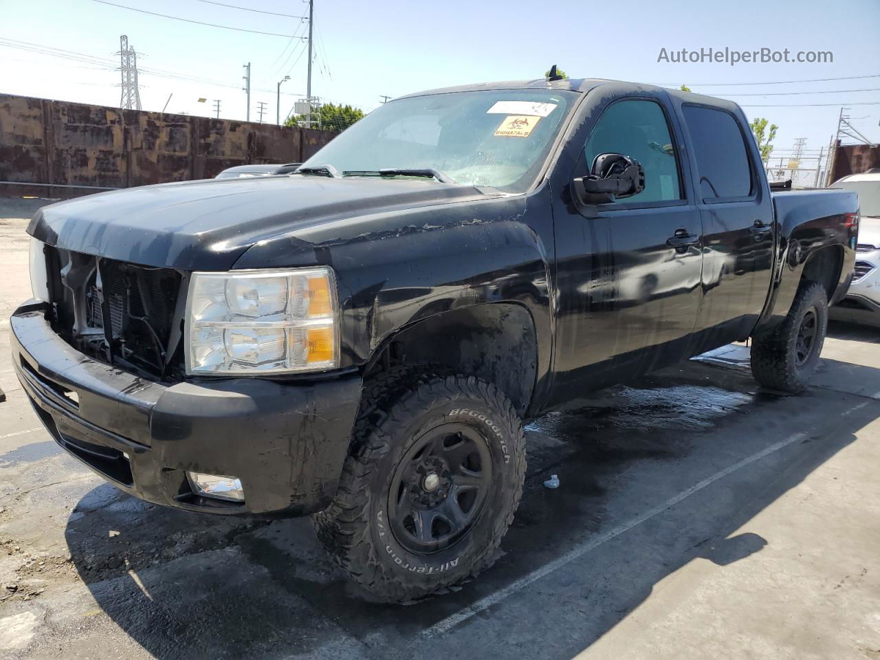 2012 Chevrolet Silverado K1500 Lt Black vin: 3GCPKSE74CG115260