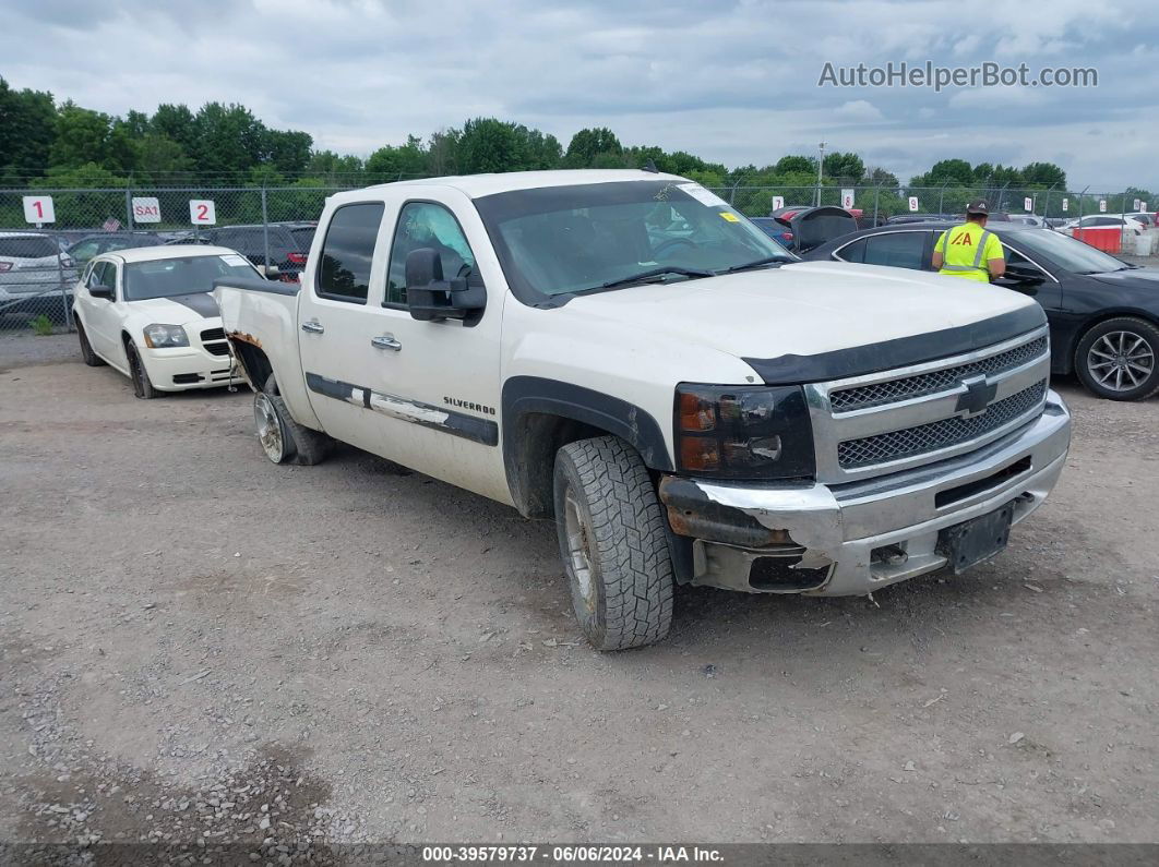 2012 Chevrolet Silverado 1500 Lt White vin: 3GCPKSE74CG195983