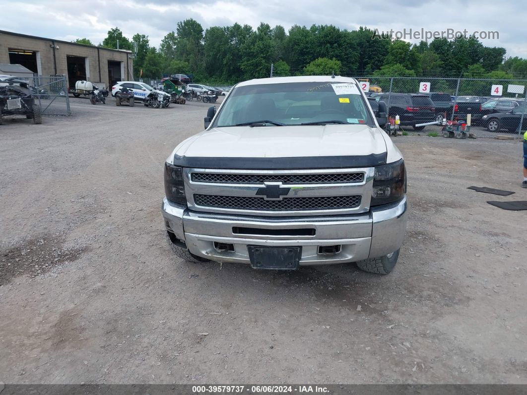 2012 Chevrolet Silverado 1500 Lt White vin: 3GCPKSE74CG195983