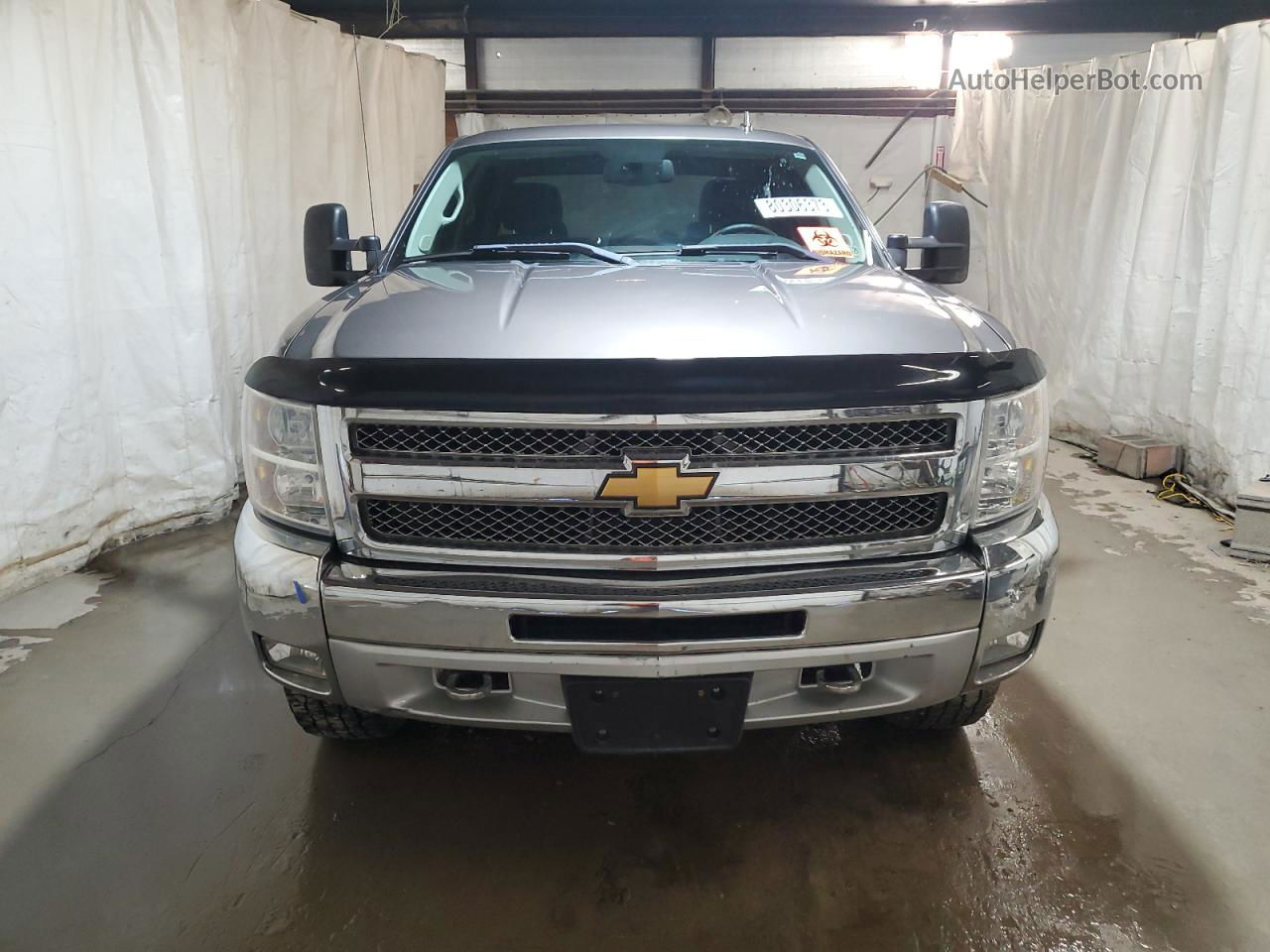 2013 Chevrolet Silverado K1500 Lt Gray vin: 3GCPKSE74DG104793