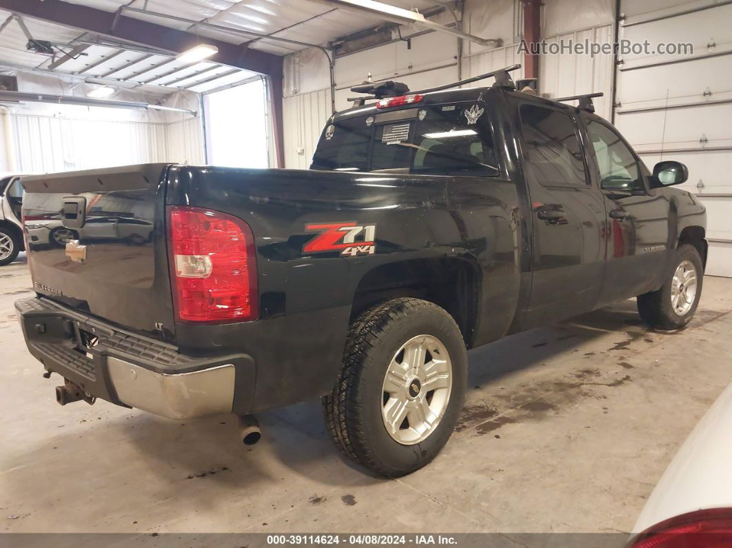 2013 Chevrolet Silverado 1500 Lt Black vin: 3GCPKSE74DG134909