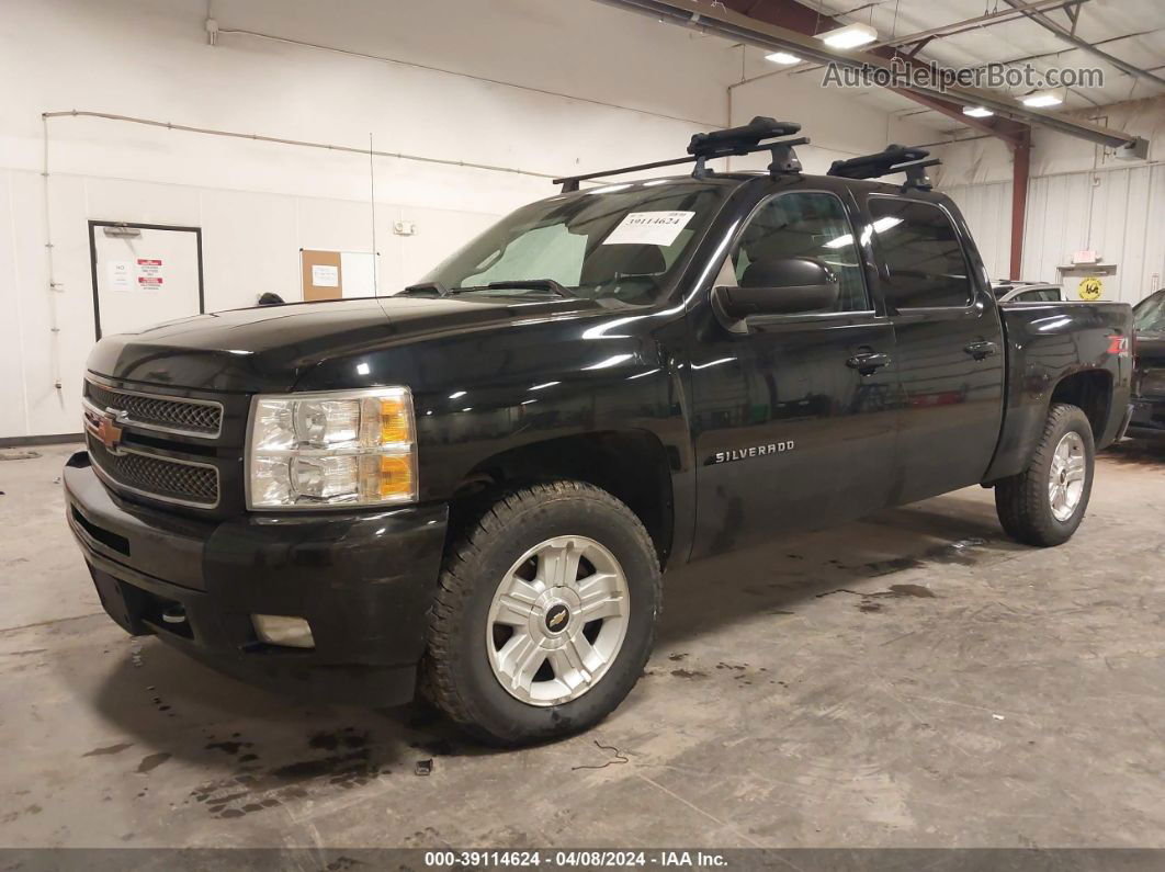 2013 Chevrolet Silverado 1500 Lt Черный vin: 3GCPKSE74DG134909