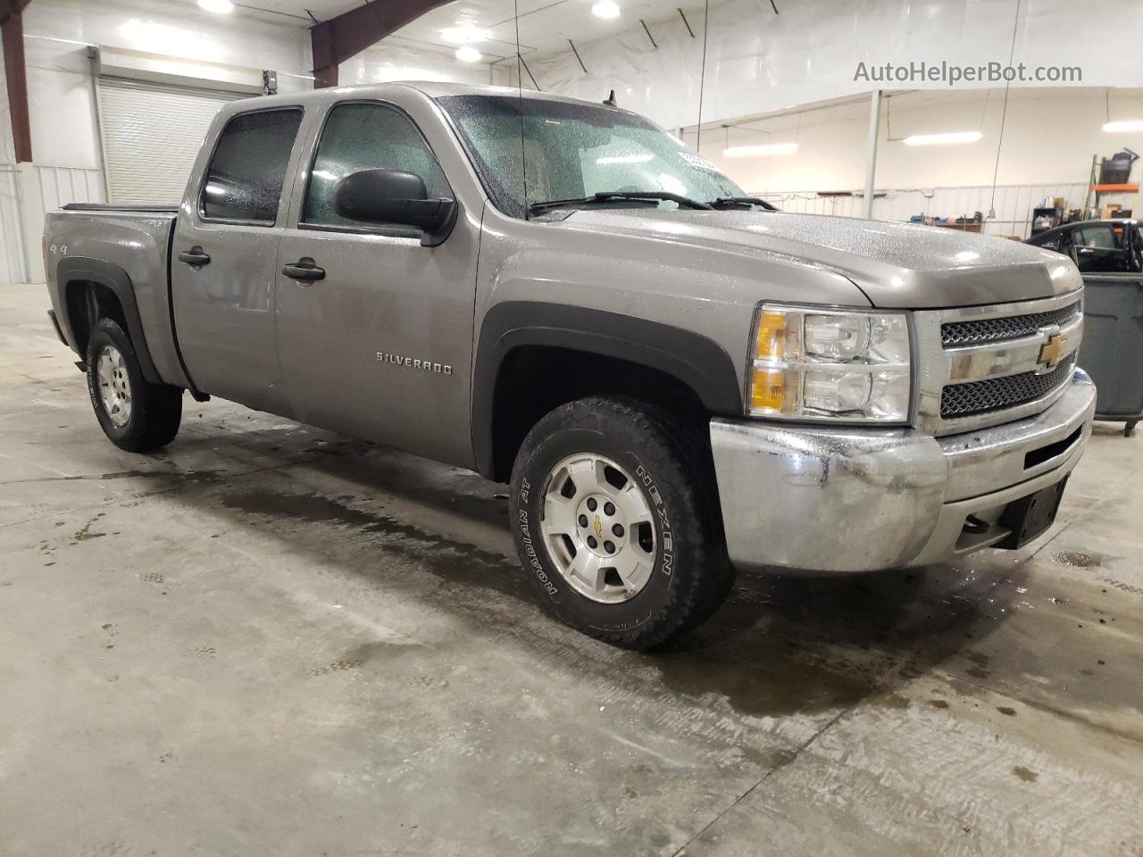 2013 Chevrolet Silverado K1500 Lt Gray vin: 3GCPKSE74DG137244