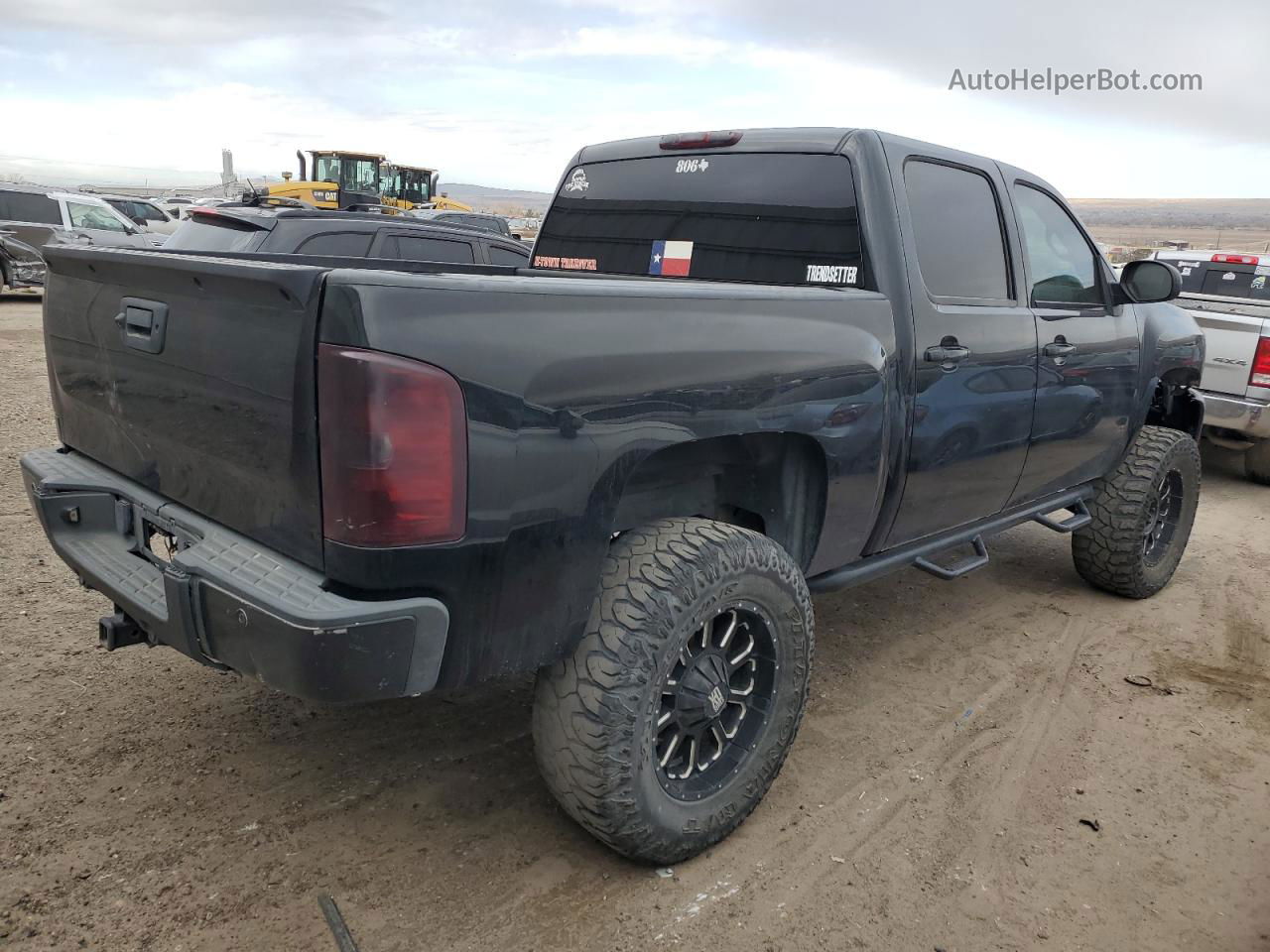 2013 Chevrolet Silverado K1500 Lt Черный vin: 3GCPKSE74DG254743