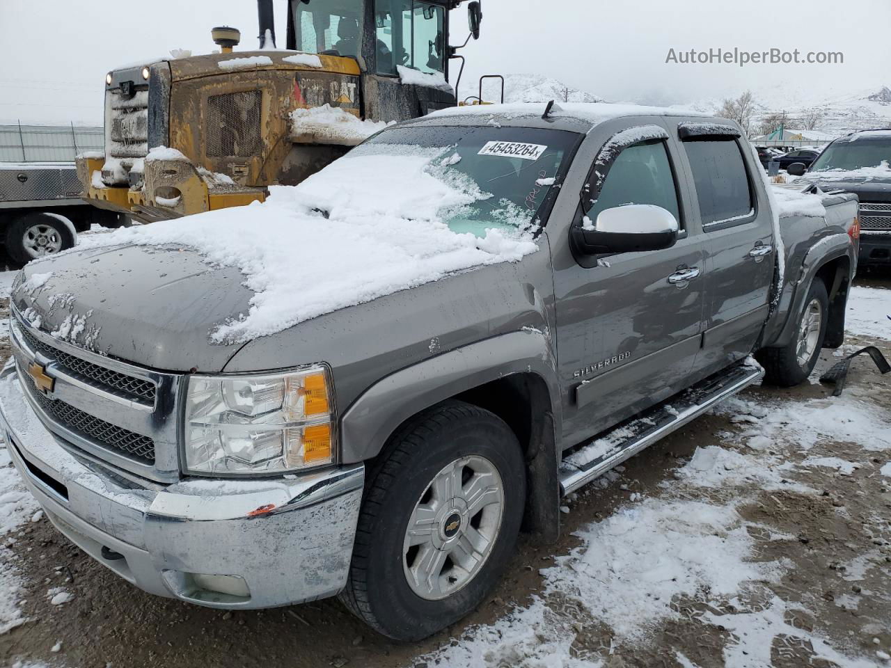 2013 Chevrolet Silverado K1500 Lt Gray vin: 3GCPKSE75DG150973