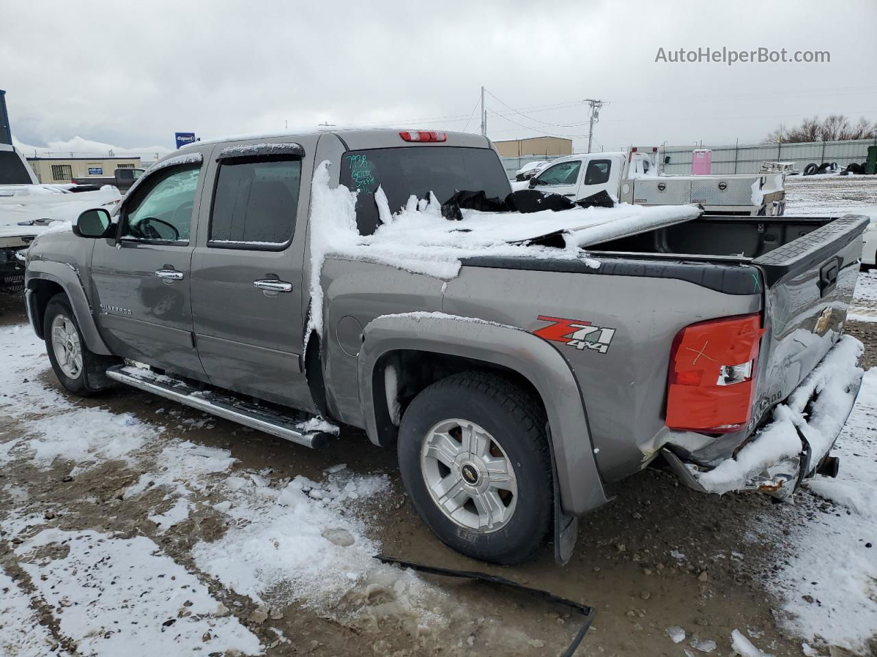 2013 Chevrolet Silverado K1500 Lt Gray vin: 3GCPKSE75DG150973