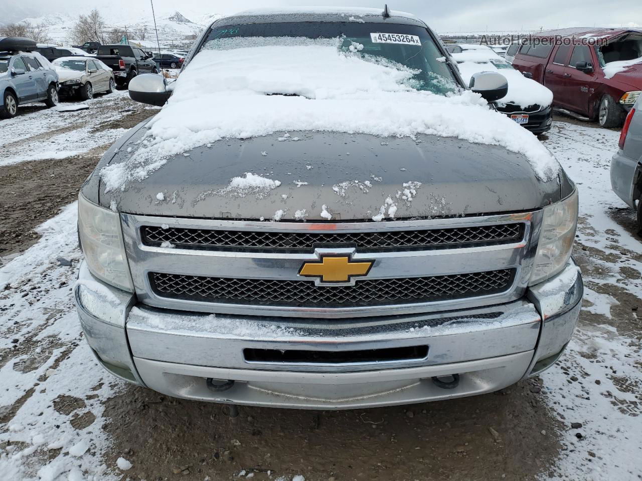 2013 Chevrolet Silverado K1500 Lt Gray vin: 3GCPKSE75DG150973