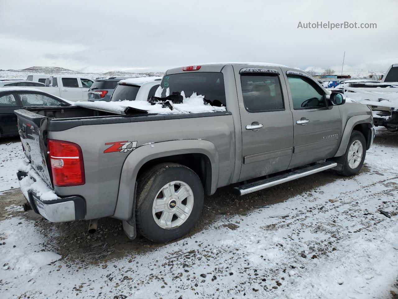 2013 Chevrolet Silverado K1500 Lt Gray vin: 3GCPKSE75DG150973