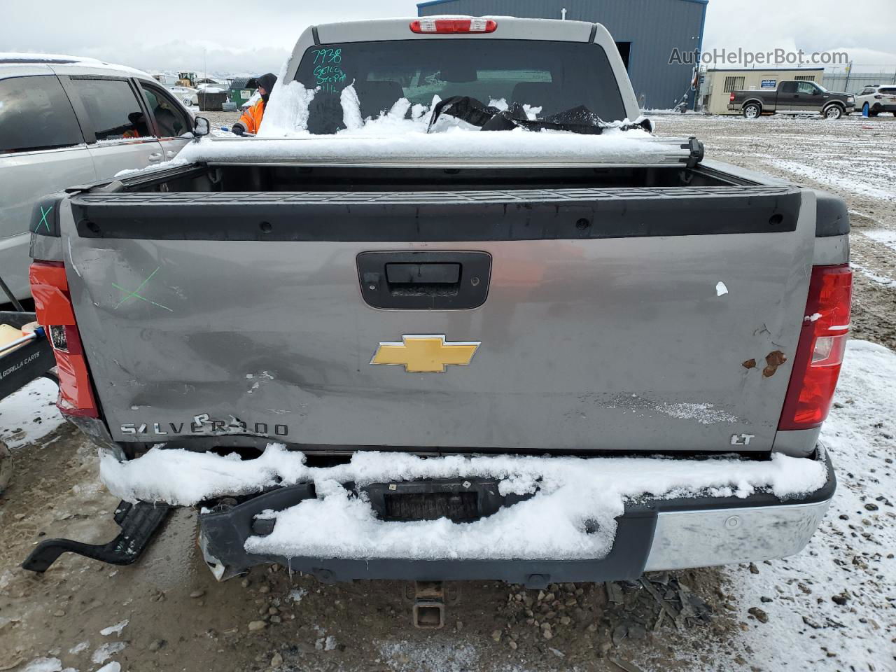 2013 Chevrolet Silverado K1500 Lt Gray vin: 3GCPKSE75DG150973