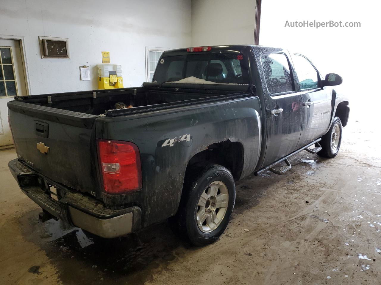 2013 Chevrolet Silverado K1500 Lt Green vin: 3GCPKSE75DG206457