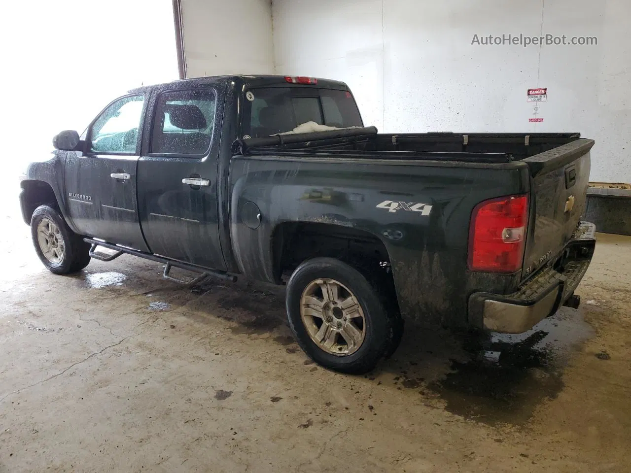 2013 Chevrolet Silverado K1500 Lt Green vin: 3GCPKSE75DG206457