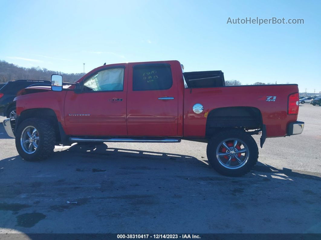 2012 Chevrolet Silverado 1500 Lt Красный vin: 3GCPKSE76CG117074